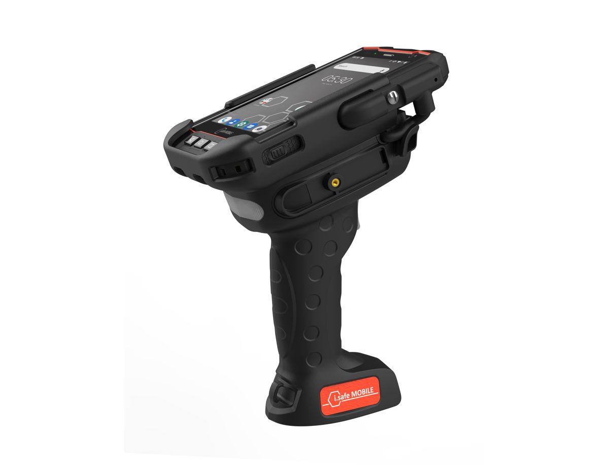  i.safe MOBILE launches rugged hand-held barcode scanner with integrated smartphone