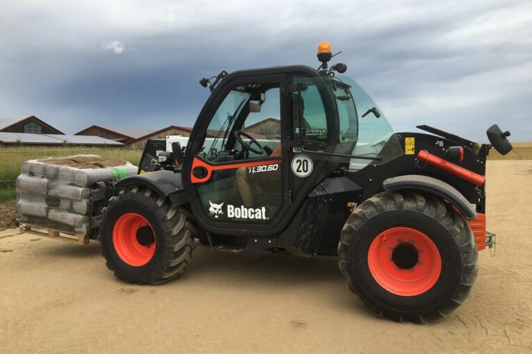 Turf Production in Bavaria now relies on a Bobcat TL30_60 Telehandler