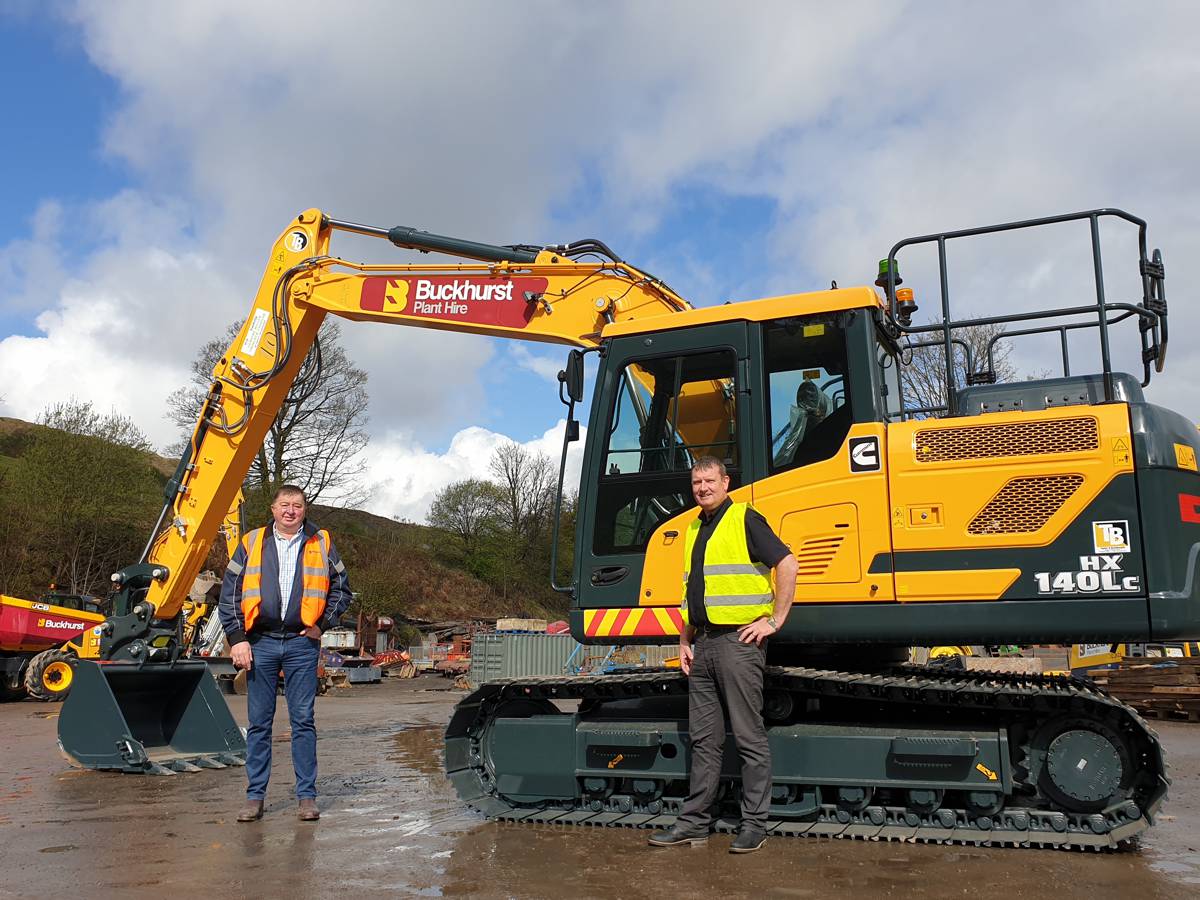 Buckhurst Plant Hire invests £2.5m into new Hyundai Excavator Fleet