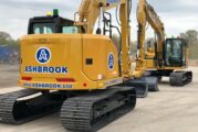 ASHBROOK excited to be the first UK company to receive Cat 315 GC Excavators