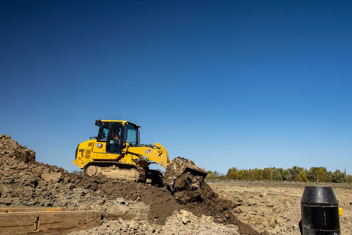 The new CAT 953 Track Loader does it all