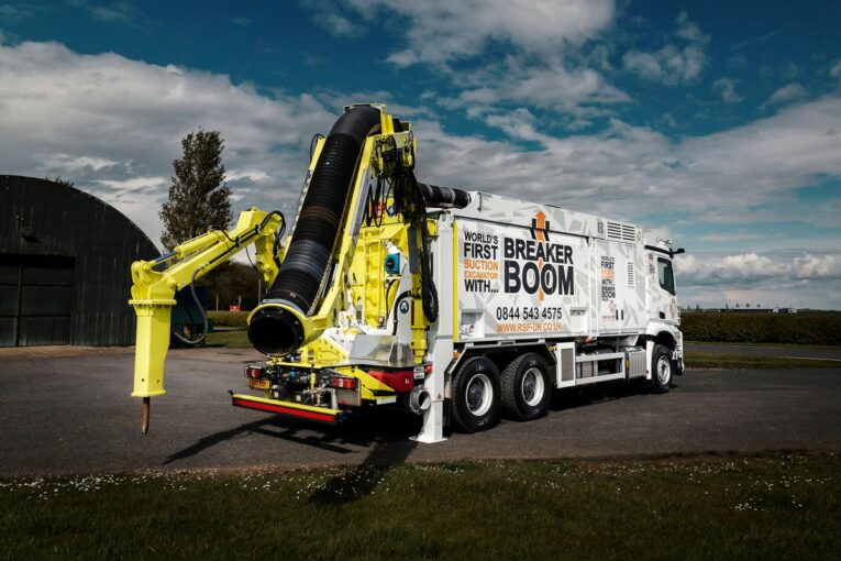 RSP UK launches the Breaker Boom suction excavator to transform plant hire