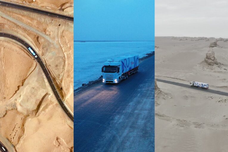 Plus self-driving truck completes 4,000 mile Silk Road Journey