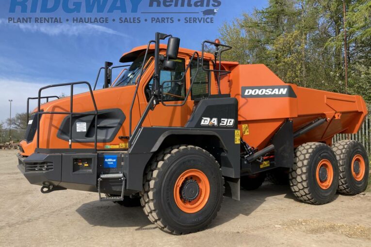Ridgway Rentals now offer a splash of Doosan orange