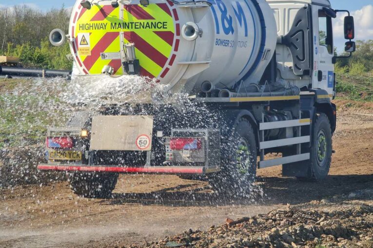 TandM combats dusty construction sites with Dust Suppression fleet