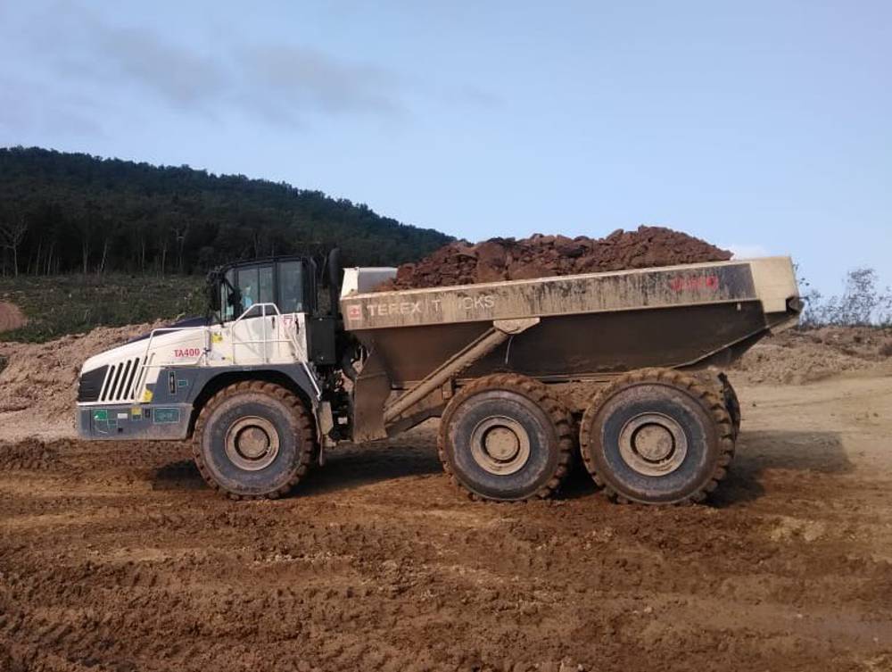 Terex Trucks TA400 articulated haulers unstoppable in tough Russian mine