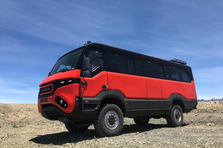 TORSUS PRAETORIAN rugged off-road 4x4 bus gets technical upgrades
