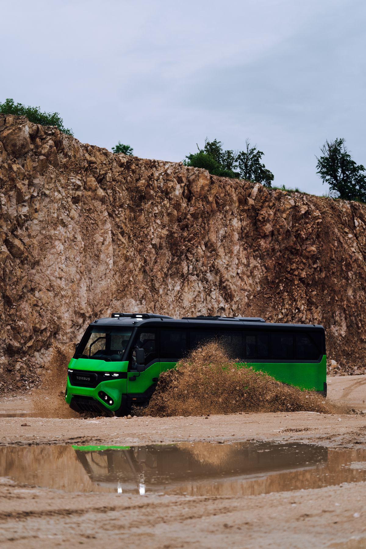 TORSUS PRAETORIAN rugged off-road 4x4 bus gets technical upgrades