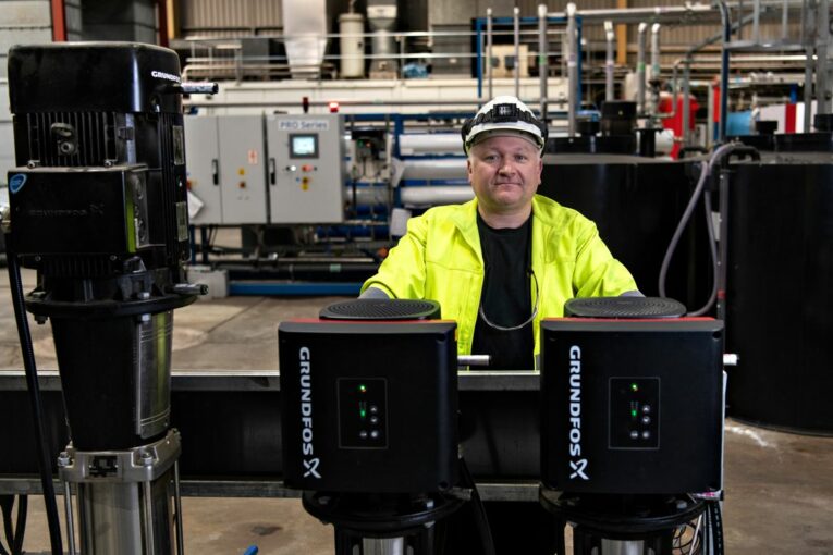 Grundfos show approval for high-efficiency IE5 motors for pump solutions globally
