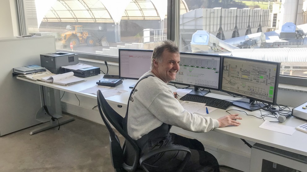 A good mood means good work: By placing the command center in a separate building, Knäble ensures the best possible working conditions throughout the year. .