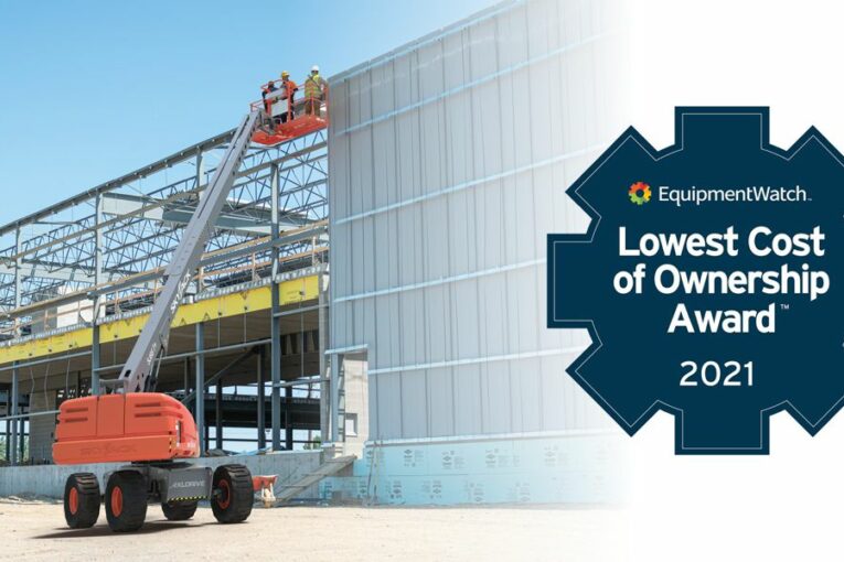 Skyjack Telescopic Booms win Lowest Cost of Ownership prize
