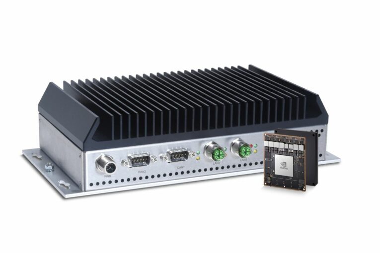 NVIDIA Jetson AGX Xavier Industrial AI computer is shock, vibration and heat resistant 