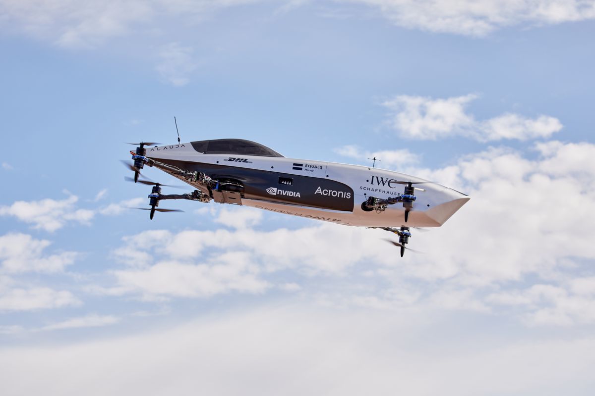 Airspeeder makes first full-scale electric flying racing car test flights