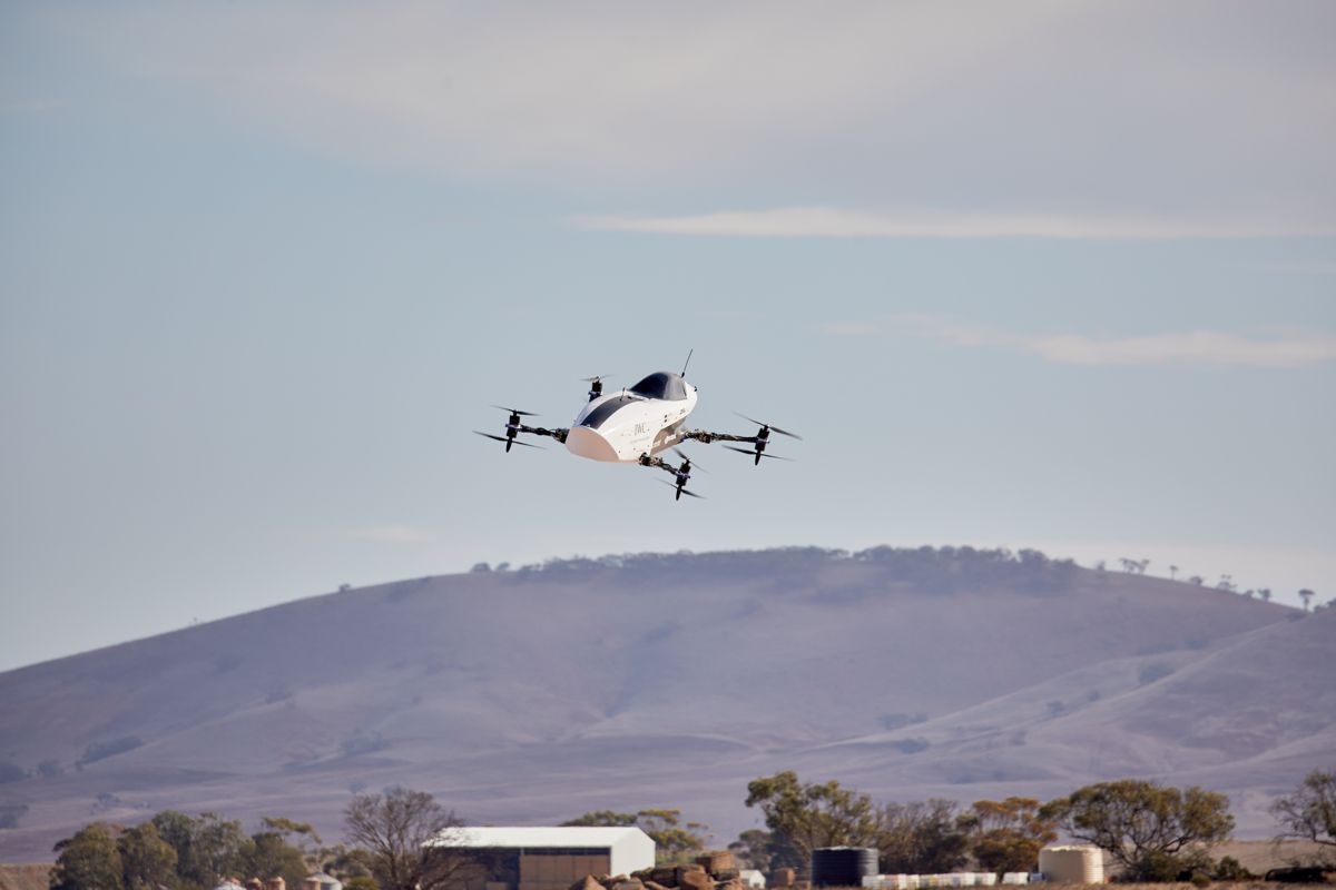 Airspeeder makes first full-scale electric flying racing car test flights