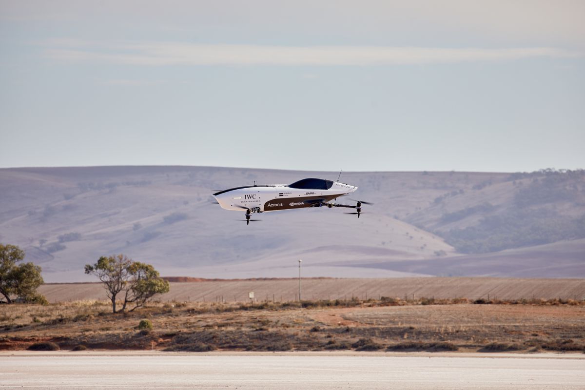 Airspeeder makes first full-scale electric flying racing car test flights