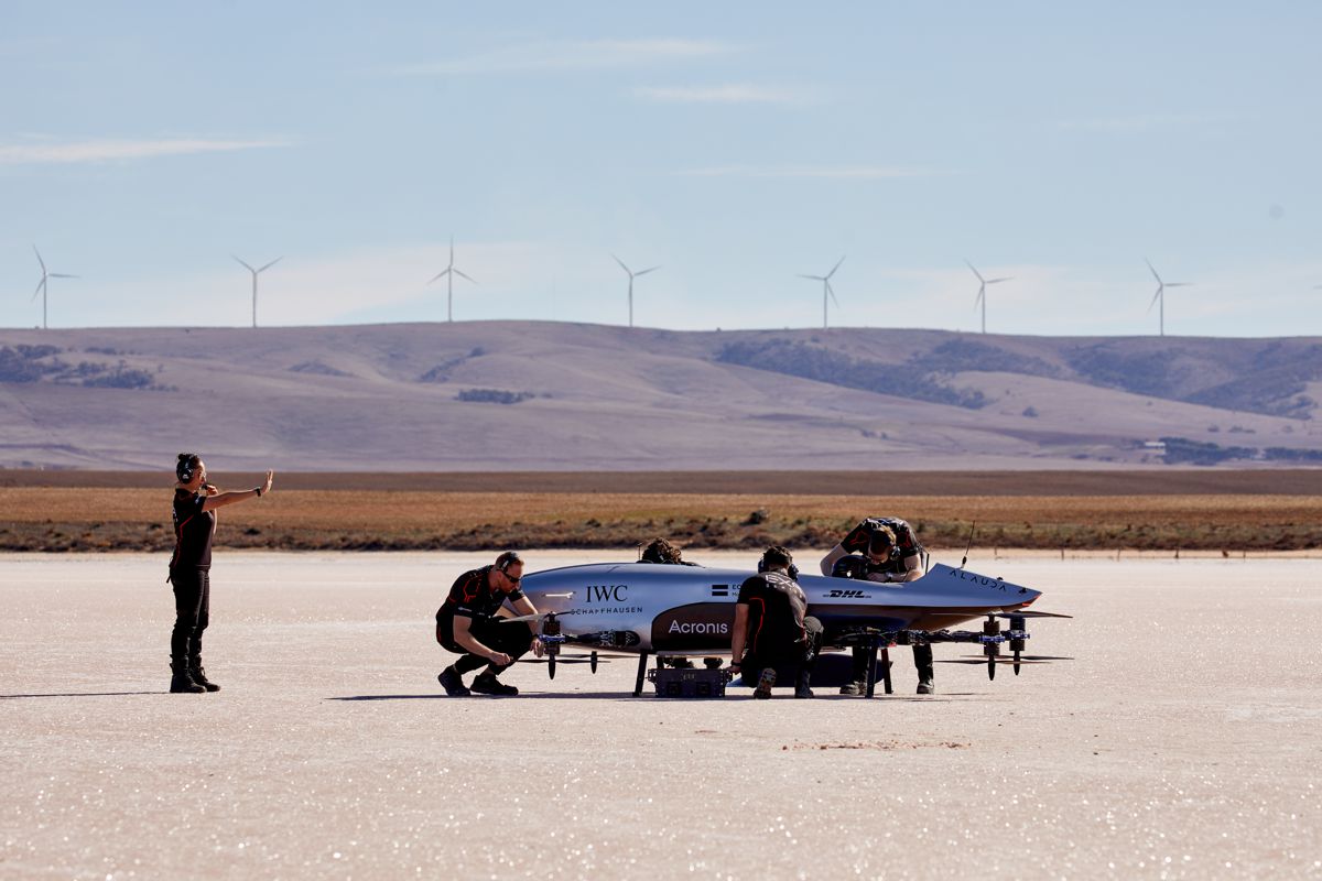 Airspeeder makes first full-scale electric flying racing car test flights
