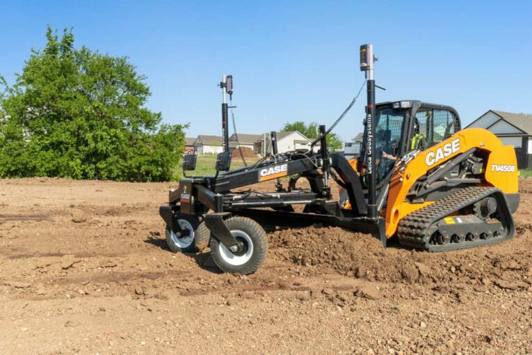 CASE introduces Precision Grader Blade for Compact Track Loaders