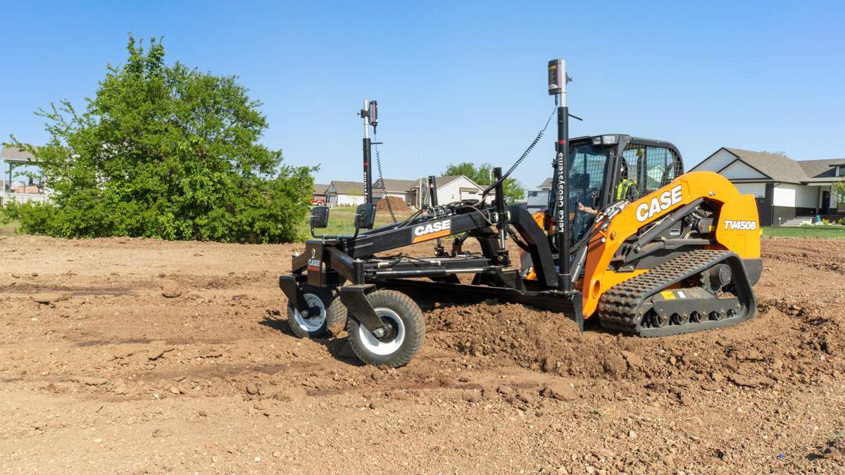 CASE introduces Precision Grader Blade for Compact Track Loaders