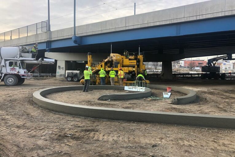 Curb and gutter paving performance enhanced with robotic solutions from Topcon
