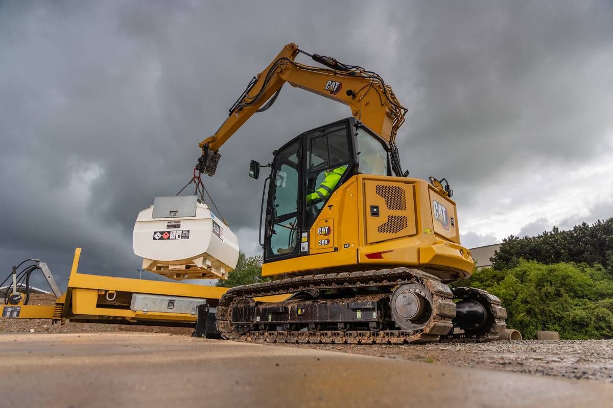 Caterpillar introduces new 8-tonne 308 CR Fixed Boom Mini-Excavator