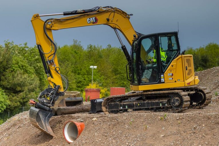 Caterpillar introduces new 8-tonne 308 CR Fixed Boom Mini-Excavator