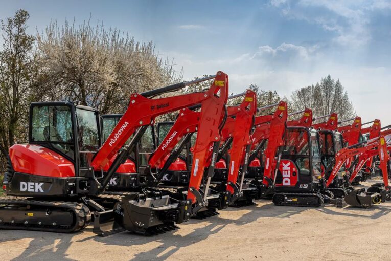 Bobcat dominates the Equipment Rental Market in the Czech Republic
