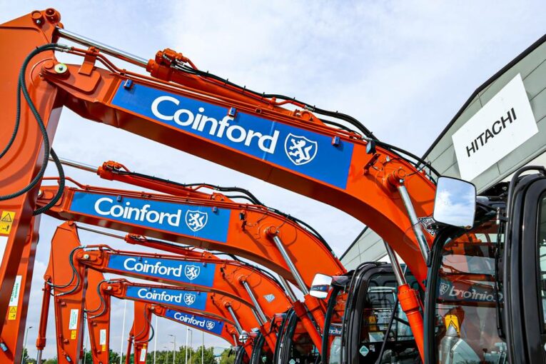 Coinford Plant to replace their fleet with 95 Hitachi Excavators