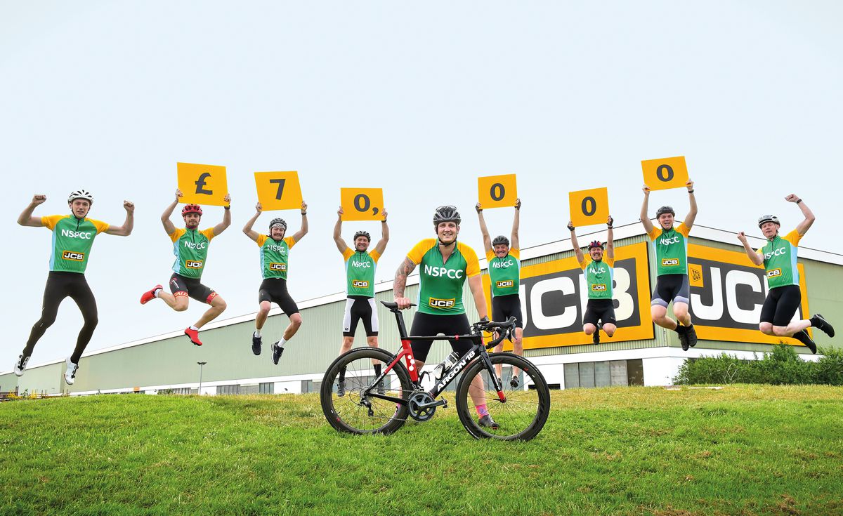 JCB launches £70k NSPCC fundraising drive to mark the Queen’s historic 70-year reign