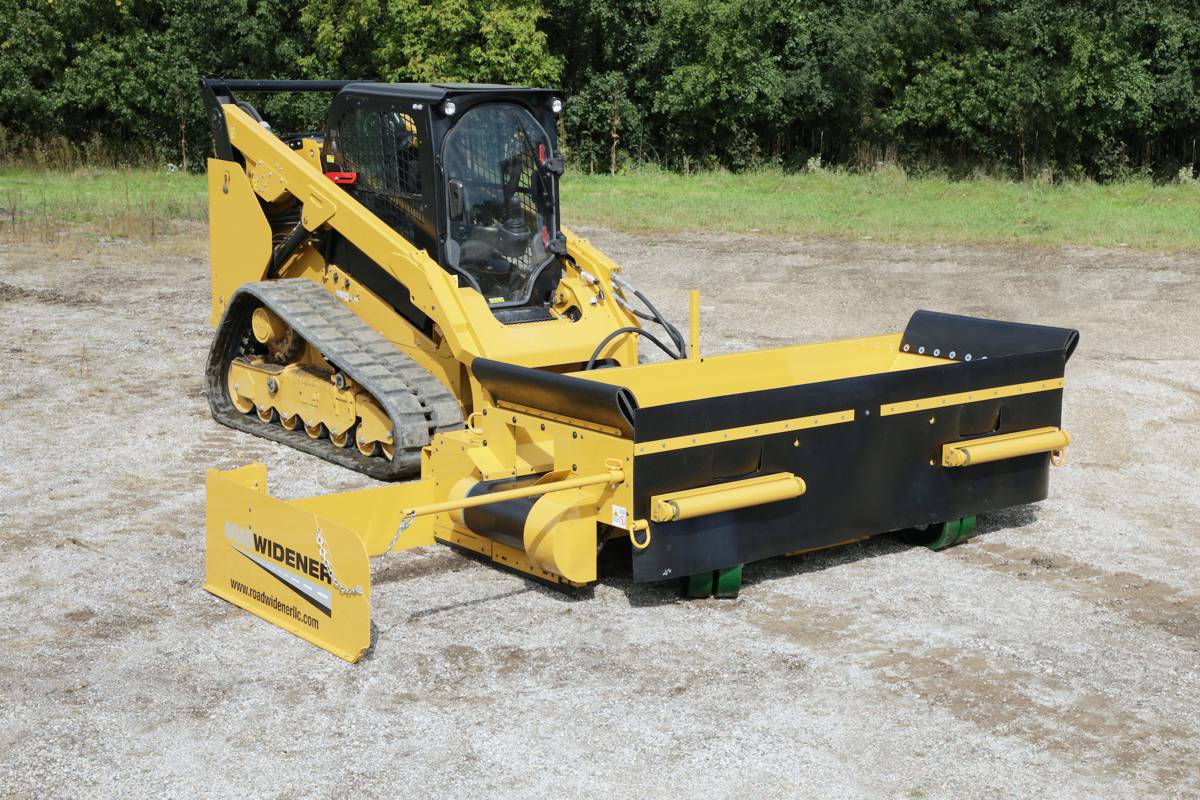 Road Widener FH-R attachment reduces maintenance by 90 percent