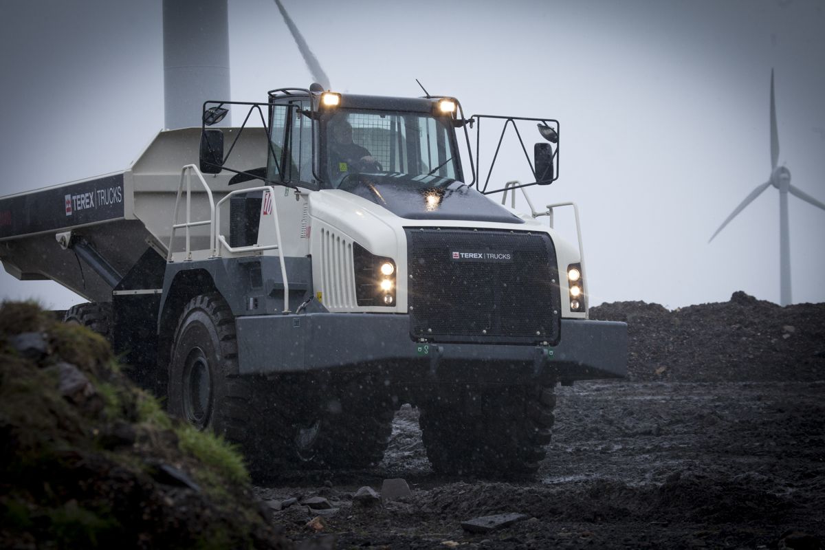 Scotland's TA400 Terex Trucks perfect for US large-scale projects