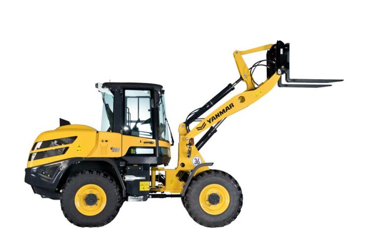 Yanmar announces a new Stage V-compliant V120 Wheel Loader