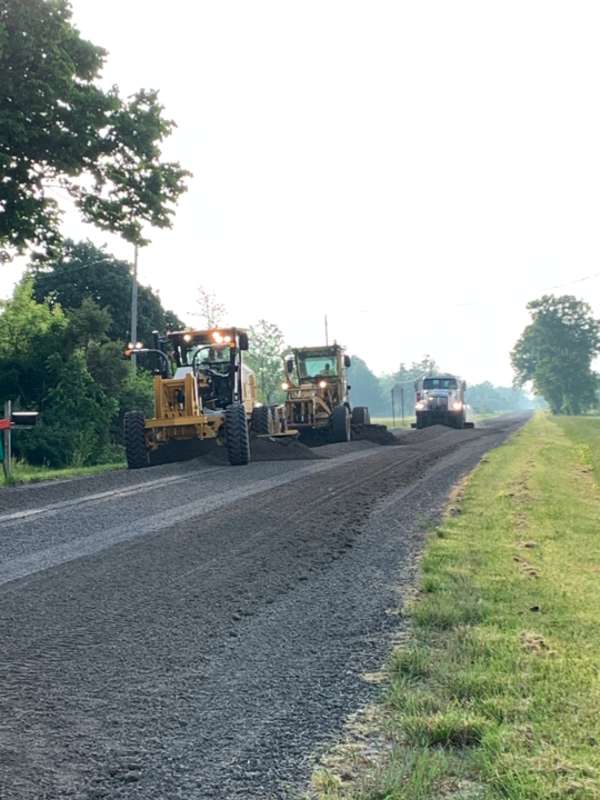 Genesee County uses Substrata's Perma-Zyme to construct limestone unpaved road
