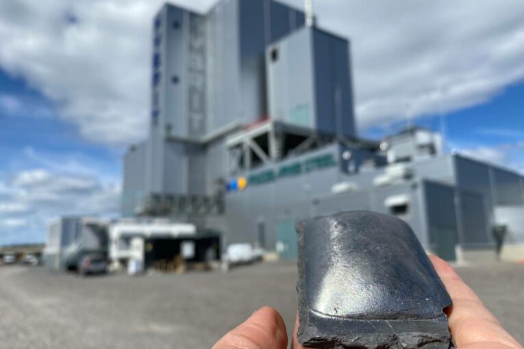 Hydrogen-reduced iron sponge developed by HYBRIT: SSAB, LKAB and Vattenfall