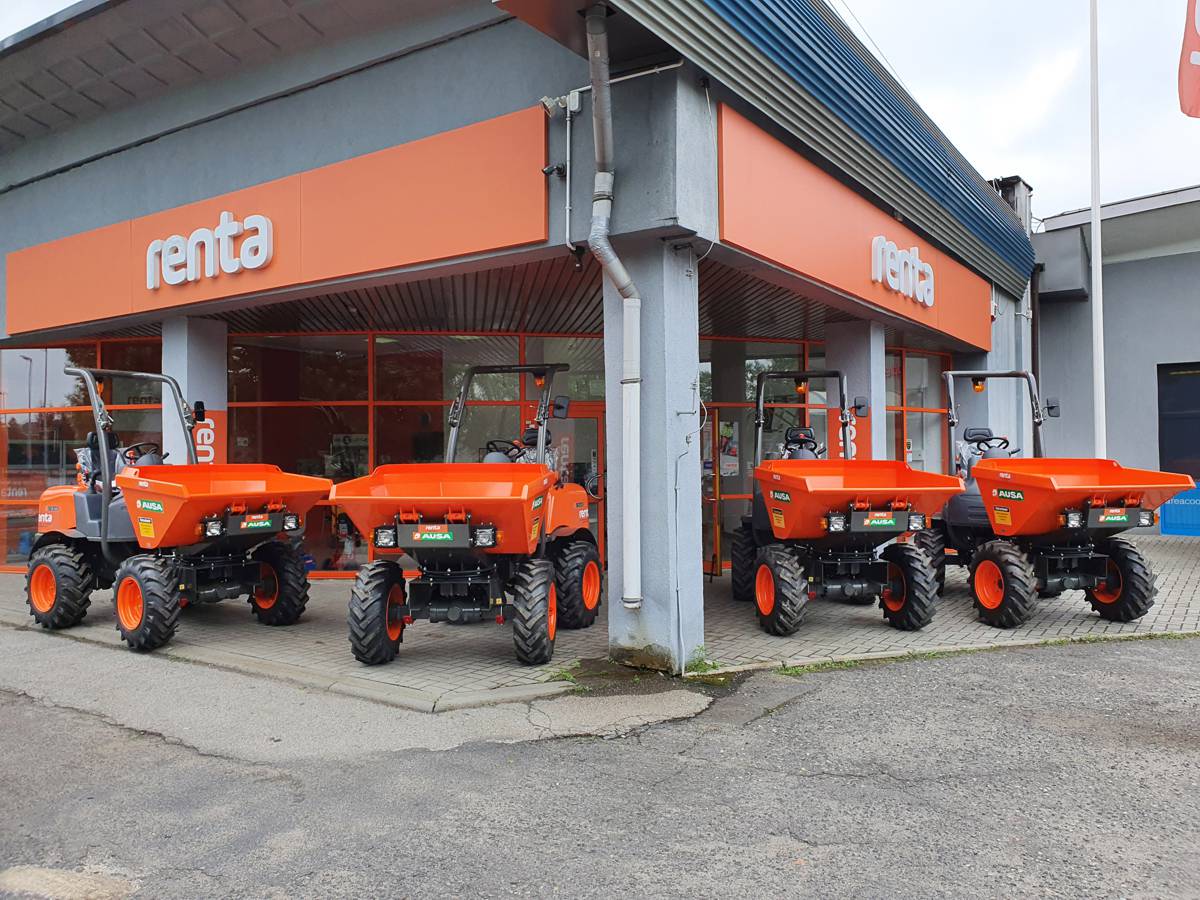 AUSA partners with Renta Group Oy to rent articulated dumpers in Poland
