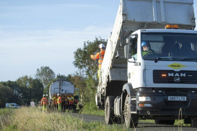 Colas drives fleet safety innovation with Samsara dashcams