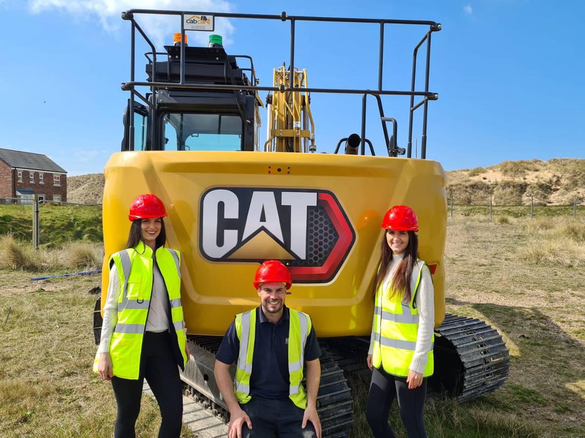 Wigan based Breheny Groundwork invest in 3 next generation Cat 313 GC Excavators