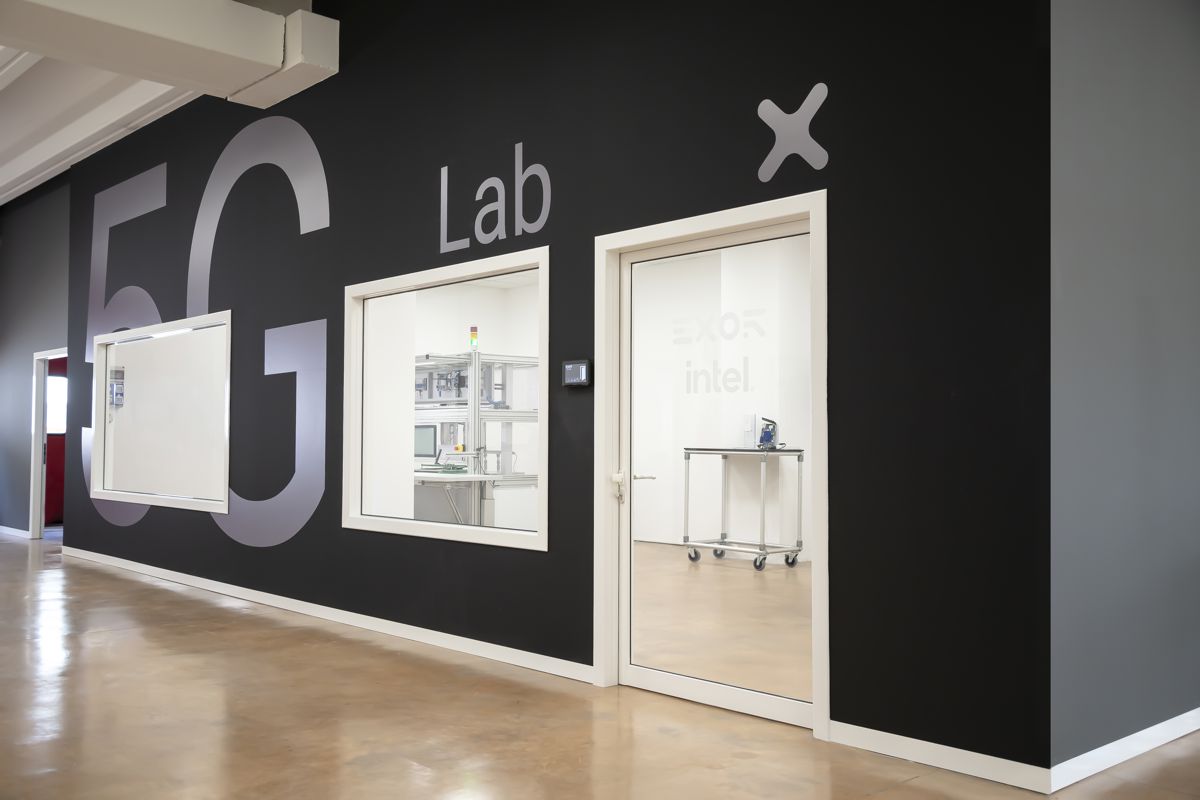 The 5G Lab at EXOR’s smart factory in Verona, Italy. (Credit: EXOR)