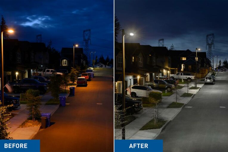 City of Sandy in Oregon upgrades Street Lights with sustainable Cree RSW Series LED