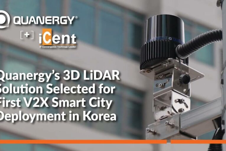 Quanergy 3D LiDAR selected for V2X Smart City deployment in Korea