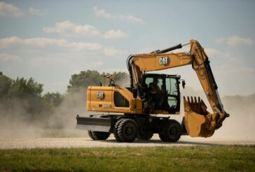New Cat M320 Wheeled Excavator delivers higher swing torque and longer wheelbase
