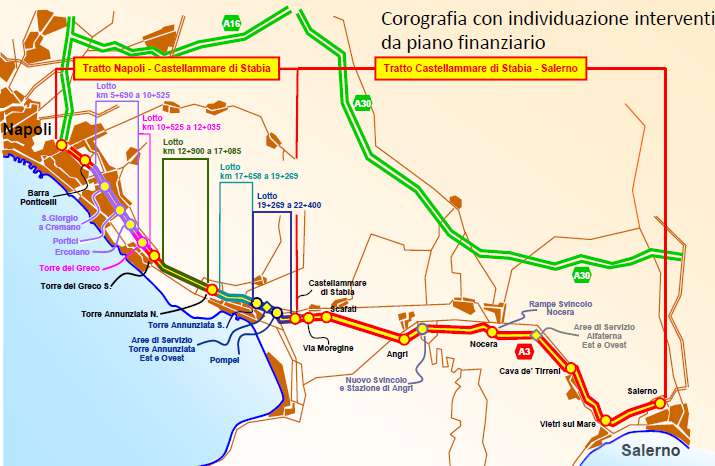 SIS Consortium signs Italian A3 Naples to Salerno motorway concession