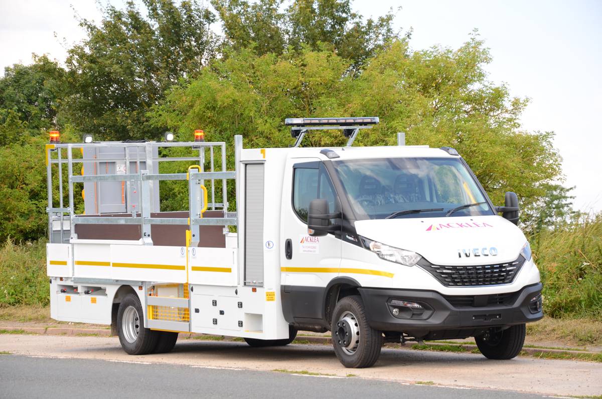 Acklea introduces 7.2t Traffic Management Trucks with recycled plastic bodies