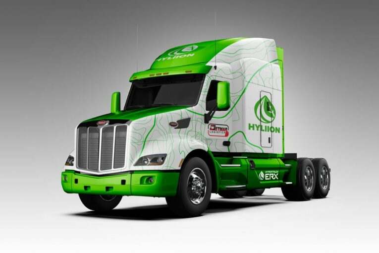 Detmar Logistics orders 300 Hyliion ERX Hypertrucks