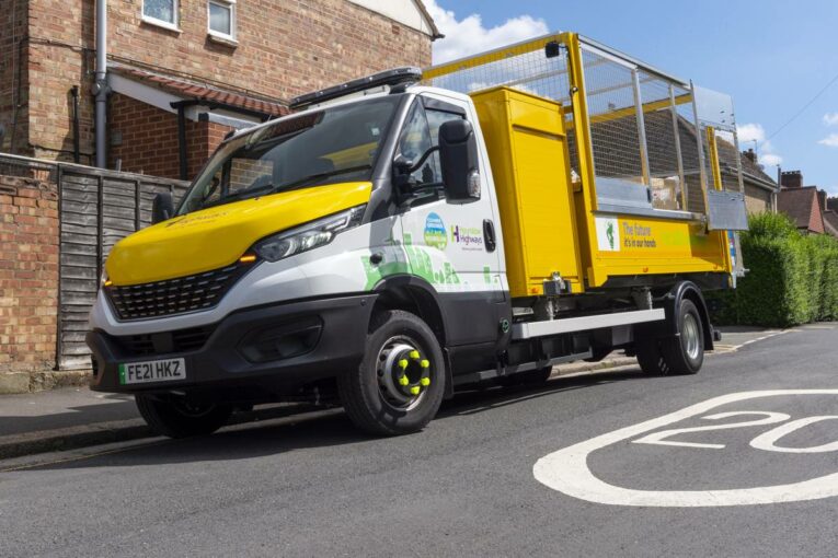 Ringway puts their first zero emission 7.2 tonne commercial truck to work