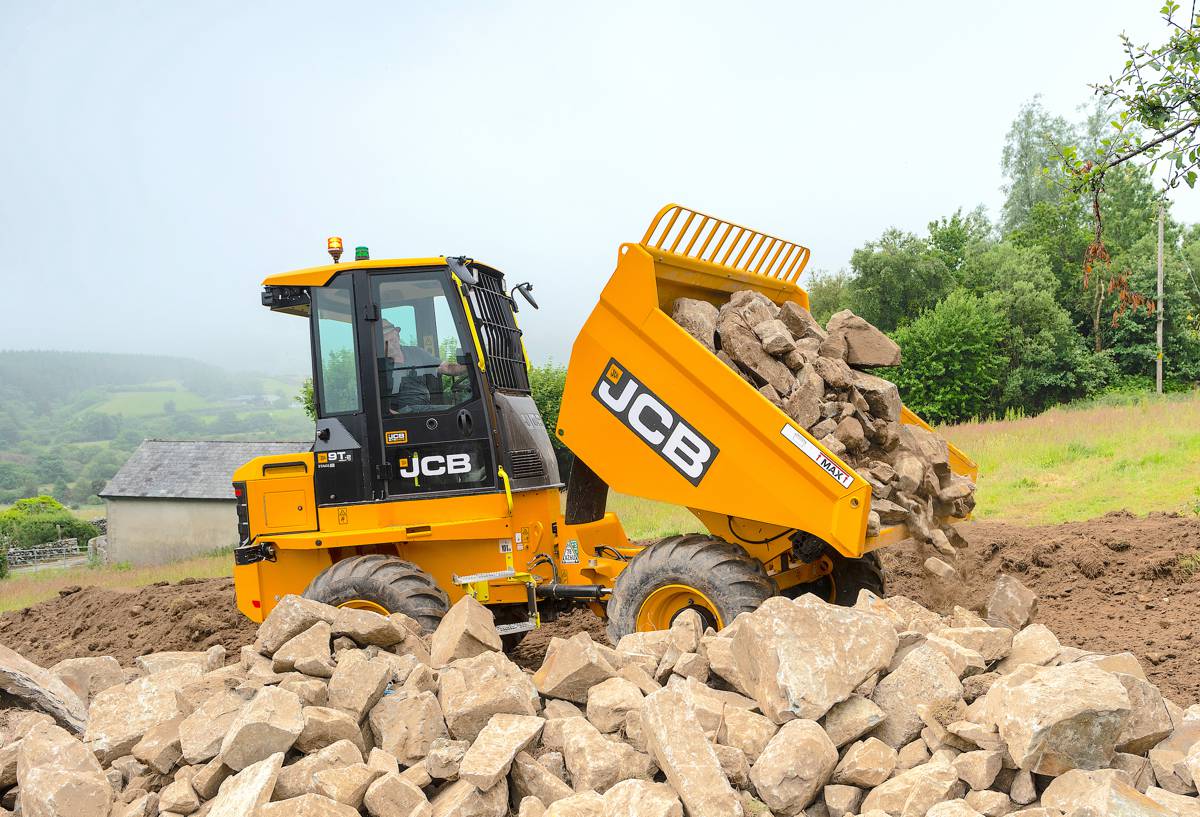 JCB's highest spec Site Dumper heads for Northern Ireland