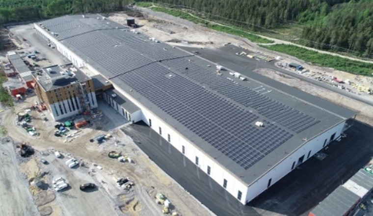 Komatsu's new Swedish Eco-Friendly Manufacturing Plant starts production