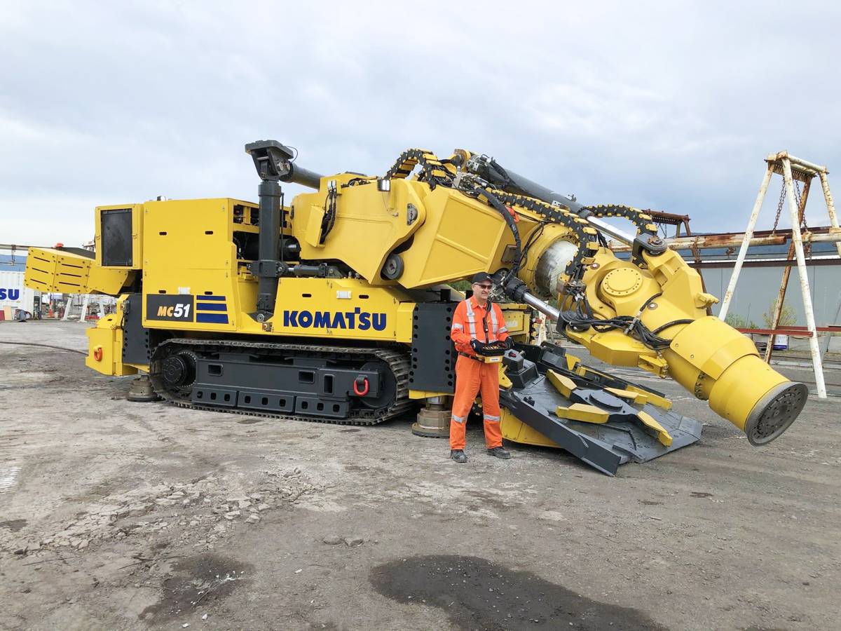 Komatsu and Vale presenting excavation and cutting technology at MINExpo