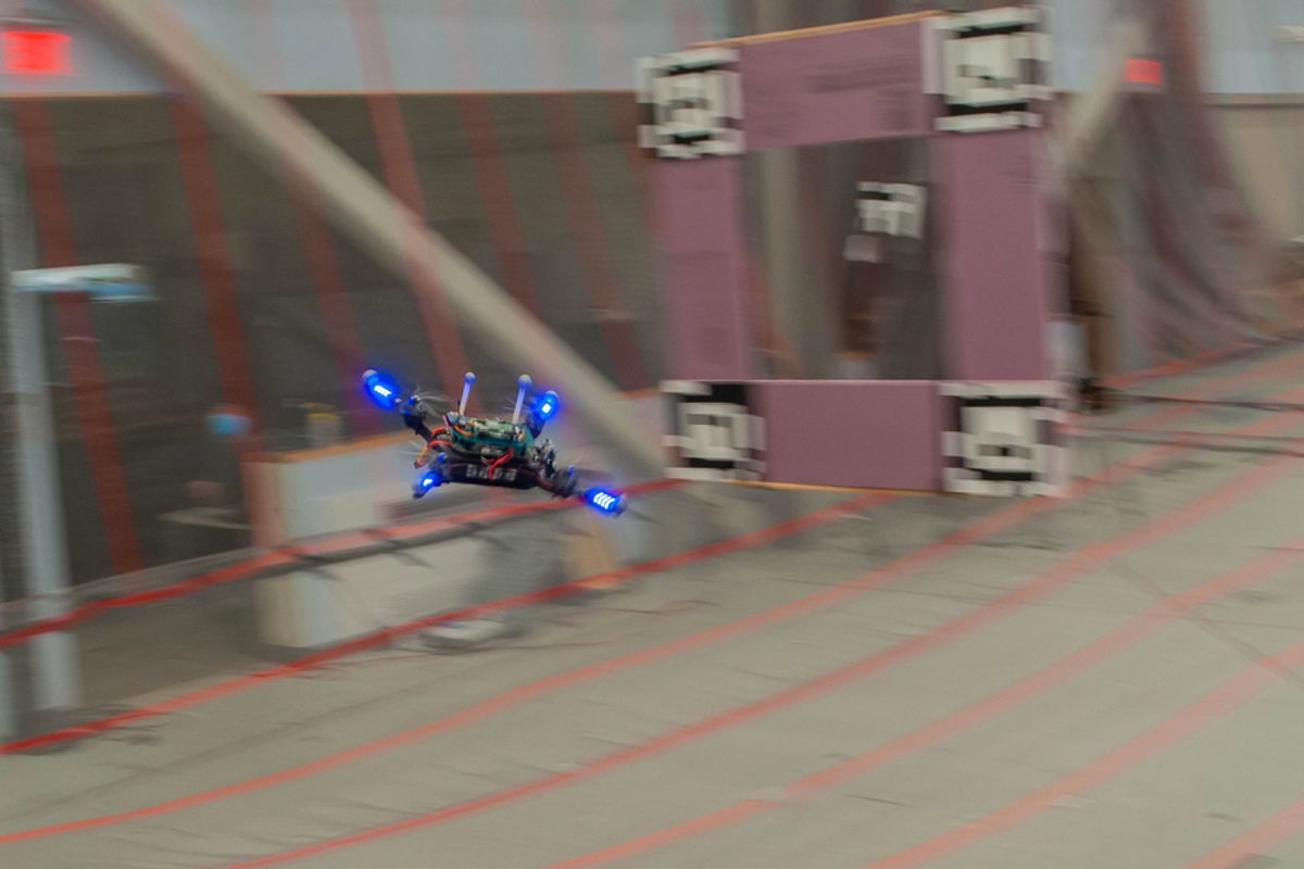 MIT system can train drones to fly around obstacles at high speed