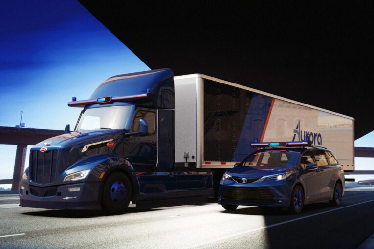 Aurora pilots technology for future truck ride-hailing business