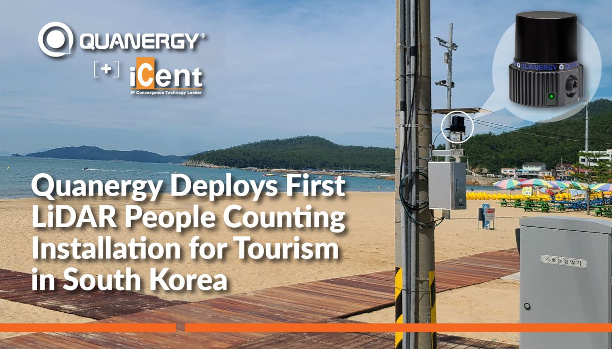Quanergy deploys LiDAR technology to count tourists in South Korea